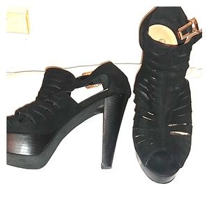 Top moda black heels